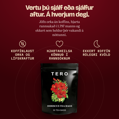 [is] Vertu þú sjálf eða sjálfur aftur, á hverjum degi: koffínlaus orka, hjartaheilsa könnuð í rannsóknum, rólegri kvöld